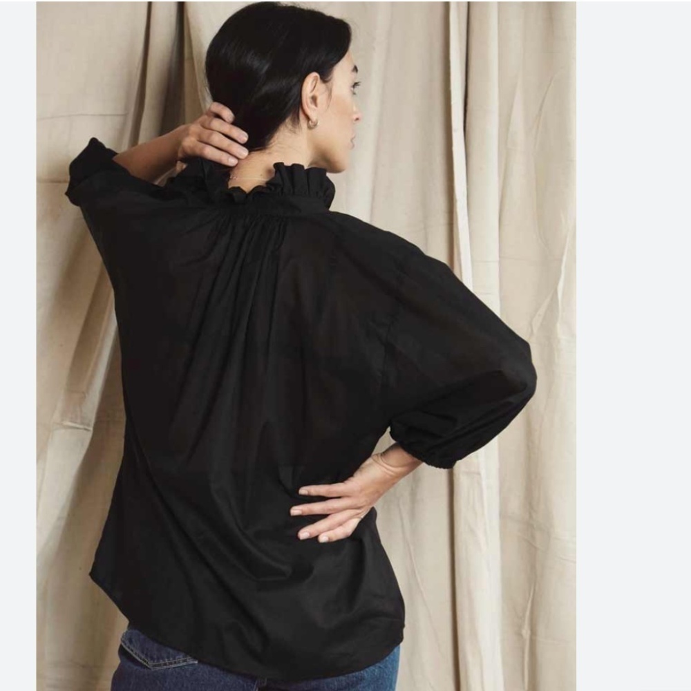 Rails Black Amal pullover blouse top, S,  G955 - Picture 2 of 7